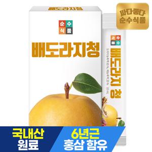 순수식품 배 도라지청 스틱 30포x1박스 도라지배청