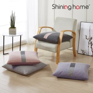 [샤이닝홈]디어 보드레 좌식 대형방석 60x60 1P