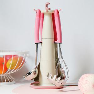 핀쿡 유광스텐 키친툴 6p 조리도구세트 국자 뒤집개