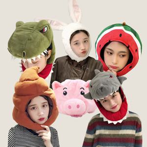 사진관 동물모자 머리띠 인생네컷 소품 웃긴모자 7종택1