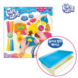 [우토 토이즈] TV광고 정품 폼 얼라이브 메가디럭스 실내 모래놀이