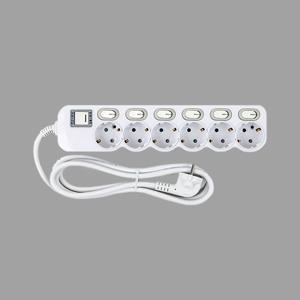 [알파] 이코노믹 안전 멀티탭 개별스위치 6구 3M