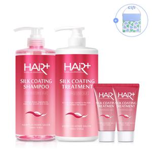 헤어플러스 물미역 실크 단백질 샴푸 트리트먼트 클리닉 선물세트