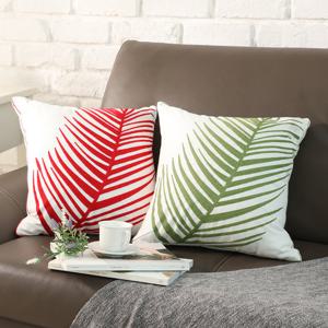 이솔홈 북유럽 고급 보테니컬 쇼파 쿠션커버 (솜별도) 45x45