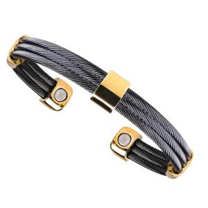 [영국수입] 사보나 런던 364 트리오 케이블 자석 건강 뱅글팔찌