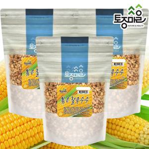 [토종마을] 볶은 찰옥수수 500g X 3개
