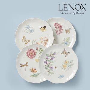 [레녹스] 버터플라이메도우 골드 디너접시 4P 세트