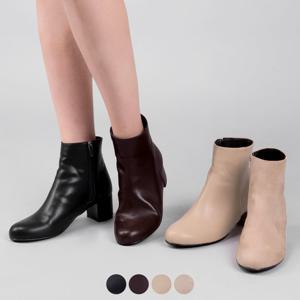 세인트디보스 D0P59299 기모 앵클 부츠 5cm 스웨이드블랙