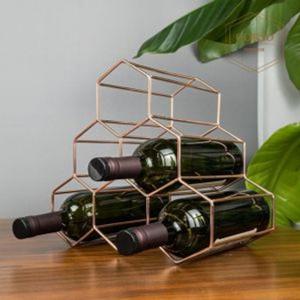 고르소 육각 골드 프레임 와인렉 와인거치대 와인용품