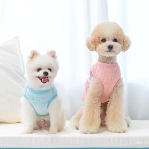 [펫츠랜드] 토끼주머니 수면조끼/애견의류/강아지옷/강아지조끼