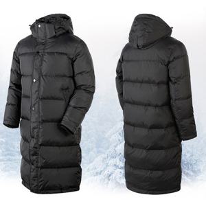 promore 블랙홀 겨울 덕다운 롱패딩 벤치코트 pr18ml(공용)