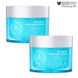 히아루론 수퍼 아쿠아 수분크림 200g 2개 대용량