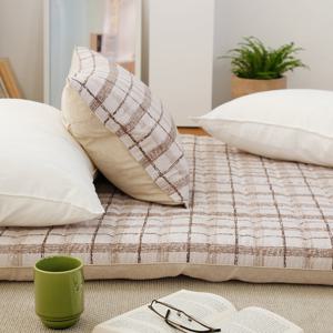 멜로체크 요커버+허브요솜 세트 싱글(S)