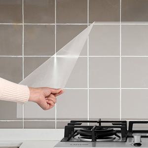 방수 접착식 주방 오염방지 투명 시트지 60x90 기름때 필름지