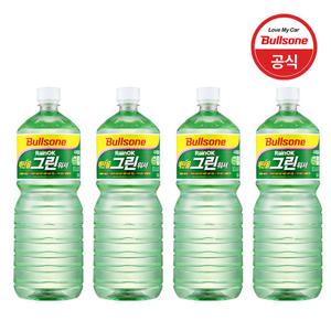 불스원 레인OK 에탄올 그린워셔액 1.8L X 4개
