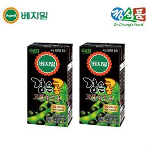 [베지밀]검은콩 두유 고칼슘 베지밀 190mlx32팩