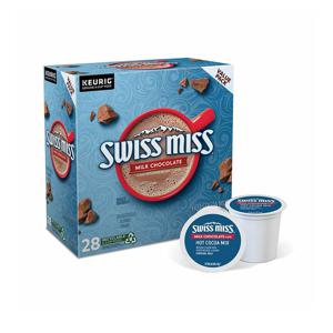 스위스 미스 밀크초콜릿 핫코코아 믹스 싱글 팟 K컵 28캡슐 Swis