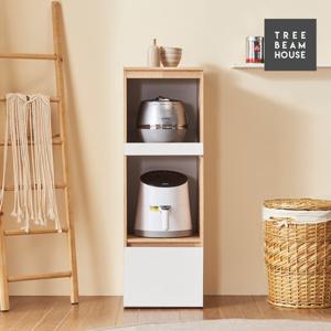 트리빔하우스 모더니 400 틈새 수납 밥솥 틈새장TB21H03