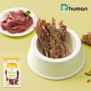 [듀먼] 강아지 국산 오리안심 통살육포 1팩 / 강아지간식
