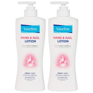 (2개)애경 바세린 핸드 앤 네일 로션 450ml