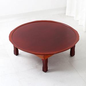 [박씨상방] 원2.5접 유전 원형밥상 75센티 3-4인용