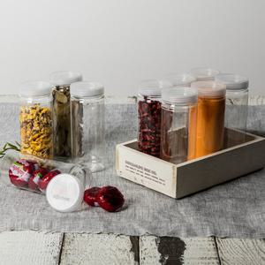 냉장고수납용기 원형 중 10개