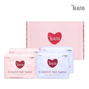 [더뷰티드] 생리대 기프트 박스 (소중형2팩+중대형2팩)