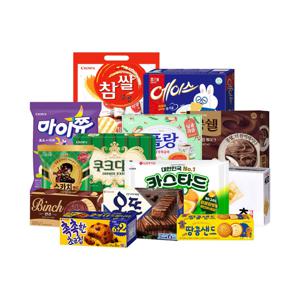 오늘은 탕비실 털이범 과자 13종 세트 / 사무실 간식 과자 세트