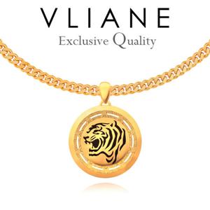 [브리앙] 18K 매직 타이거 남자 목걸이 (금목걸이,생일선물)