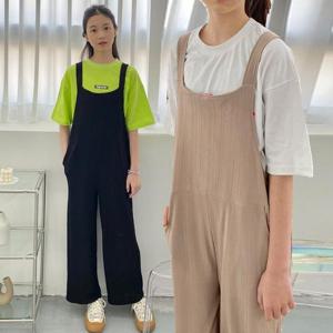 [제니]제니 JN 주름 멜빵바지 여름 여아 주니어 냉장고 멜빵 점프수트