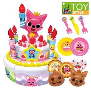 [토이스타일]핑크퐁 멜로디 생일케이크/역할놀이/장난감