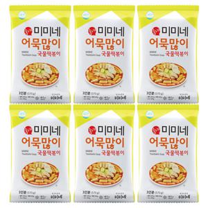 미미네 어묵많이 국물떡볶이 570g*6팩 (총18인분)