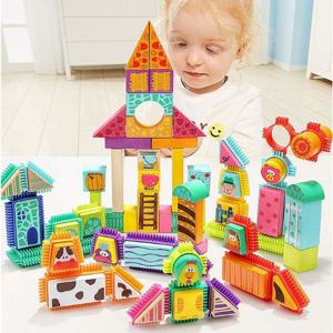 아동 유아 어린이날 생일 선물 농장 동물 블럭 80p