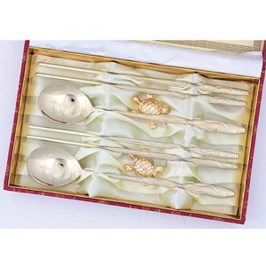 손님맞이수저 일성로얄 산삼티타늄수저 2벌 1207 B