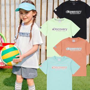 디스커버리 키즈시밀러 빅로고반팔티DKRS61131