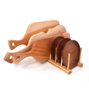 BUCK703 캠핑 우드 식기 접시거치대