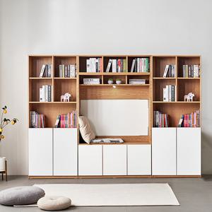 나무뜰 칸느 2800 월플렉스 오픈형 수납 거실장 BSC307C (착불)