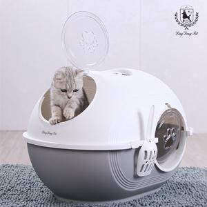 딩동펫 고양이 후드형 화장실 스네일