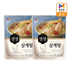 몸보신 목우촌 생생 삼계탕 1kgx2개 (2인세트)
