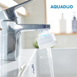 아쿠아듀오 SF-1000FM 포말헤드 세면대필터 수전용 정수헤드