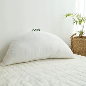 올리버하우스 대형 헤드쿠션 반달 쿠션솜 100X60