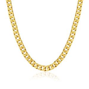 [한국금다이아몬드] 남자 순금 목걸이 면 체인 24K 112.5g 18K장식