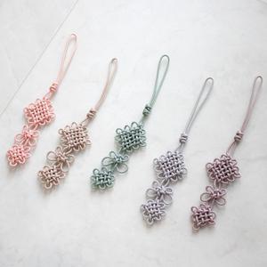 [박씨상방] 미니 국화매듭 노리개D