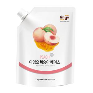 아임요 과일베이스 복숭아 1kg