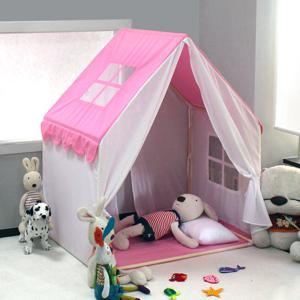 키즈돔 빅 하우스(핑크) 플레이 어린이 놀이 인디언 텐트