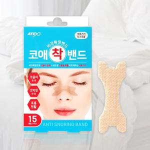 아텍스 코애착 밴드 15매입/ 비강확장 코골이방지