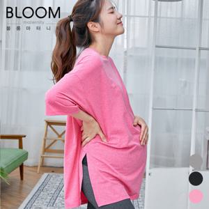 블룸마터니티 엣지 임산부요가티셔츠