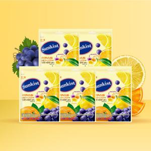 해태 썬키스트 캔디 125g x5봉/사탕 과일 후식 디저트