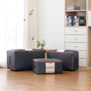 리빙박스 이불정리함 지퍼백 이불수납 압축팩 옷 패딩