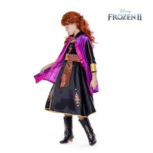 [우토 토이즈]정품 디즈니 겨울왕국2 안나 프리미엄 드레스 공주옷 고급형